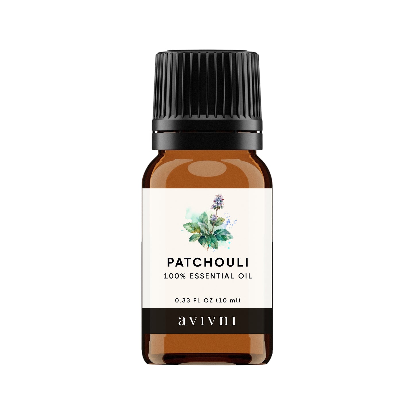 Patchouli Essential Oil - Therapeutic Grade, Pure & Organic - 0.33oz (10ml)