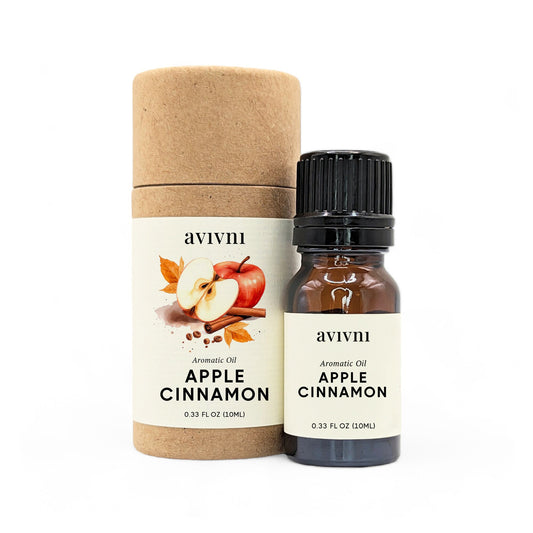 Avivni Apple Cinnamon Fragrance Oil- Fall Fragrance Ultra Concentrated Oil, 0.33oz (10ml)