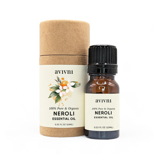 Avivni Neroli Essential Oil- 100% Pure, Organic, Therapeutic Grade, 0.33oz (10ml)